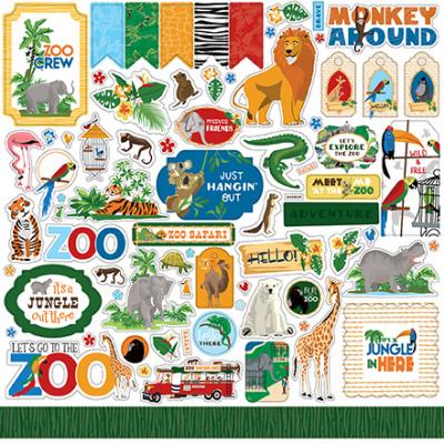 Carta Bella Zoo Adventure - Element Sticker
